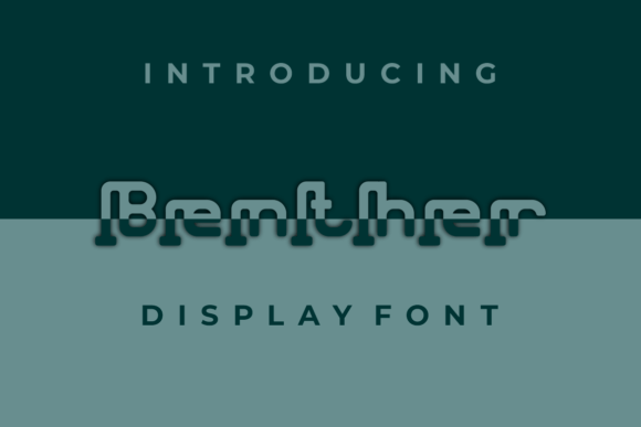Benther: The Unique Display Font for Bold Campaigns