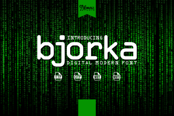 Bjorka: The Vintage Display Typeface for Digital Brands