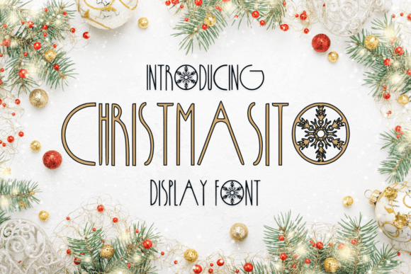 Christmasito: The Festive Display Font for Handmade Sellers