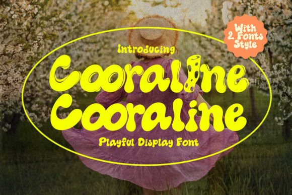 Cooraline Font Review: A Retro Psychedelic Display Type