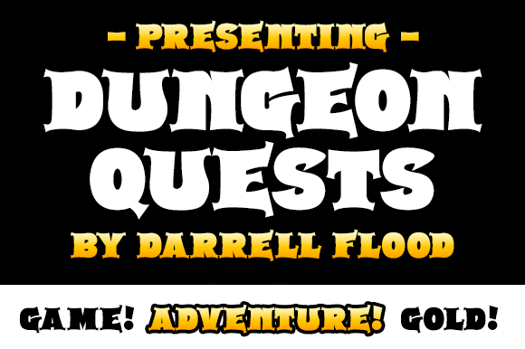 Dungeon Quests Font for Bold Fantasy Campaigns