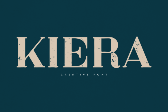 Elevate Editorial Design with the Kiera Display Typeface