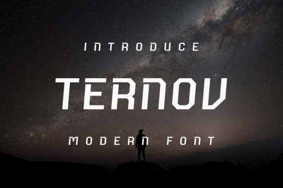 Elevate Your Brand with the Ternov Display Typeface
