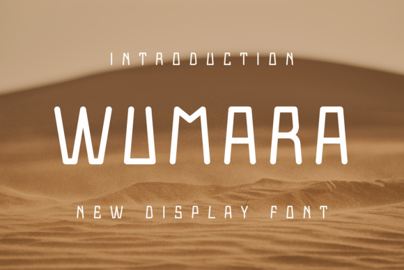 Elevate Your Brand with the Wumara Display Typeface