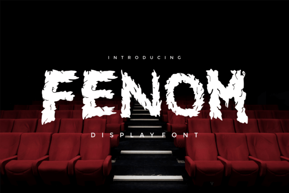 Fenom: A Unique Display Font for Editorial Design