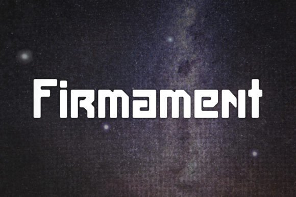 Firmament: A Retro-Futuristic Display Font for Modern Editorial Design