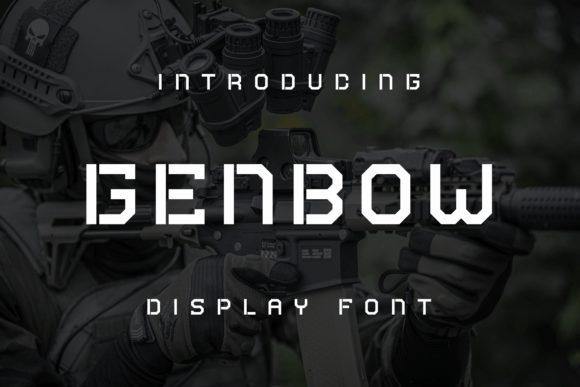 Genbow: A Unique Display Font for Modern Web Design