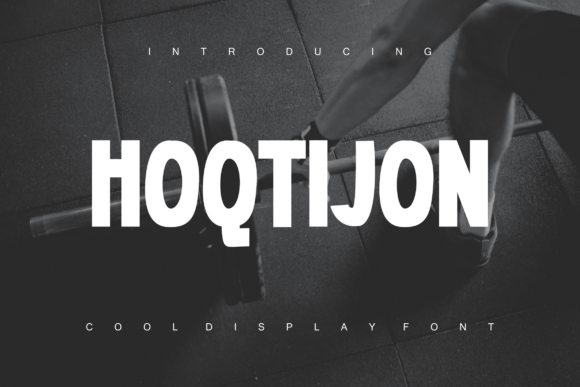 Hoqtijon Font: A Bold Display Choice for Web Headers