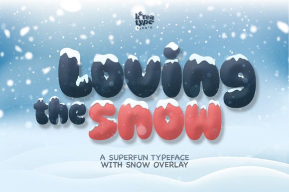 Loving Snow Typeface: A Designer's Guide to Winter Web Layouts