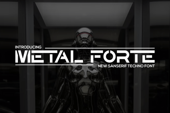 Metalforte: A Bold Typeface for Modern Editorial Design
