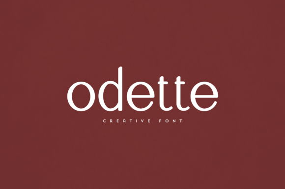 Odette: A Unique Display Font for Elegant Web Branding