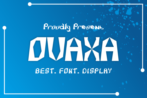 Ovaxa: The Bold Display Font for Modern Campaigns