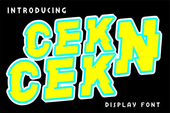 Reviewing Cek N Cek: A Bold Display Font for Editorial Impact