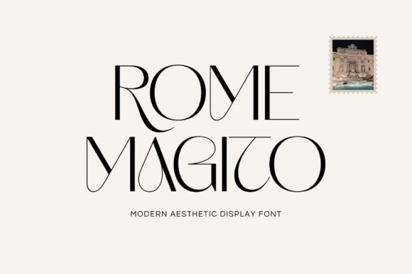 Rome Magito: A Sophisticated Serif Font for Elegant Brands
