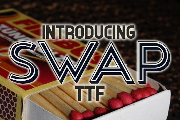 Swap: The Stylish Shadowed Font for Modern Brands