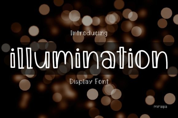 Transform Your Brand with Illumination Display Fonts
