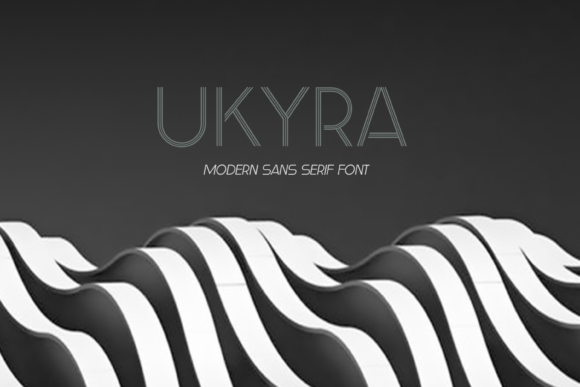 Ukyra: The Unique Display Font for Bold Campaigns