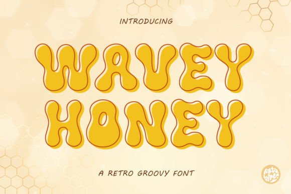 Wavey Honey: A Retro-Display Typeface for Editorial Charm